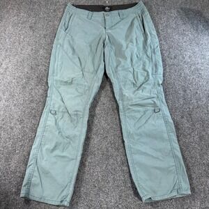 Kuhl Legendary Pants Women's 12 Sage Green Hiking Pants Cargo Utility Outdoor